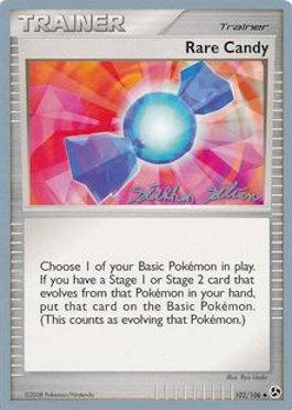 Rare Candy (102/106) (Luxdrill - Stephen Silvestro) [World Championships 2009] | Exor Games New Glasgow