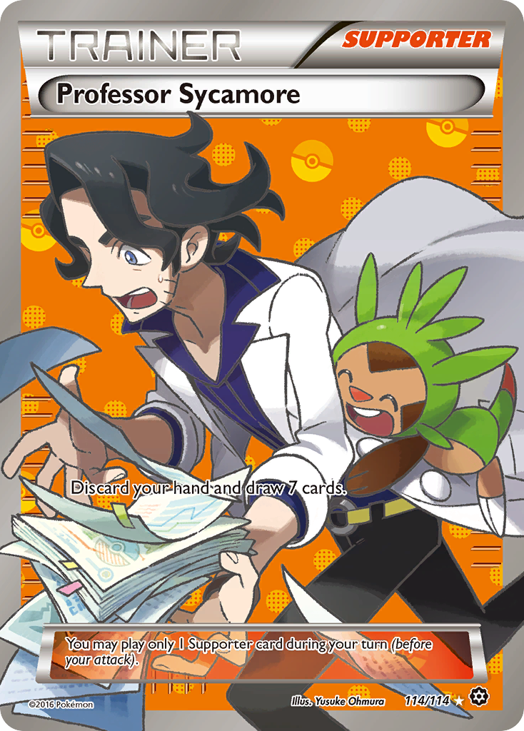 Professor Sycamore (114/114) [XY: Steam Siege] | Exor Games New Glasgow