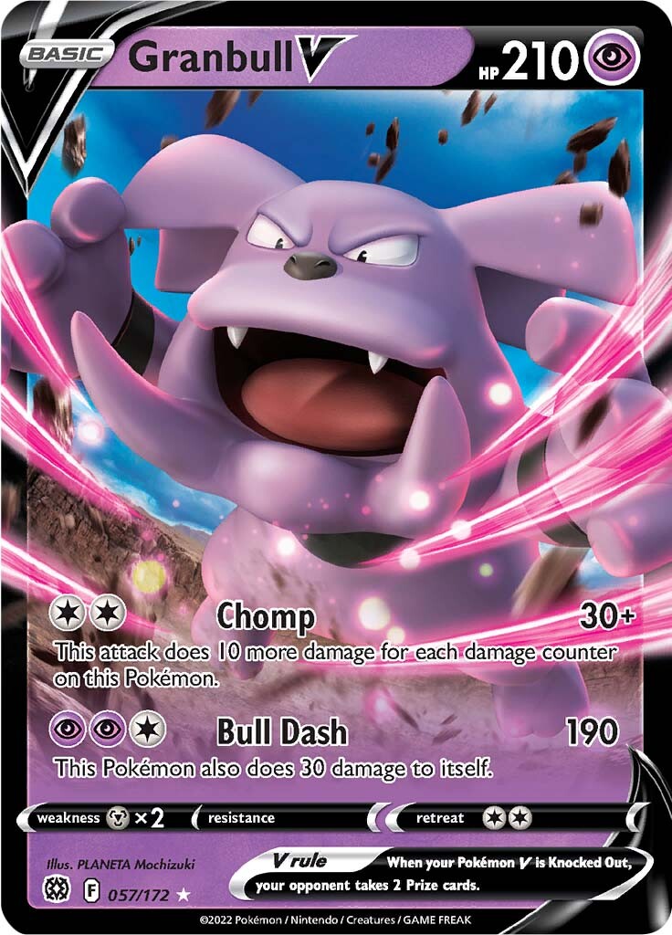 Granbull V (057/172) [Sword & Shield: Brilliant Stars] | Exor Games New Glasgow