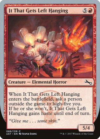 It That Gets Left Hanging [Unstable] | Exor Games New Glasgow