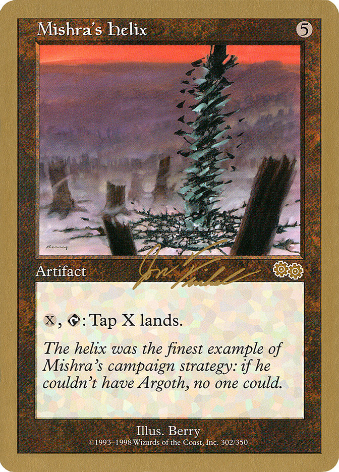 Mishra's Helix (Jon Finkel) [World Championship Decks 2000] | Exor Games New Glasgow