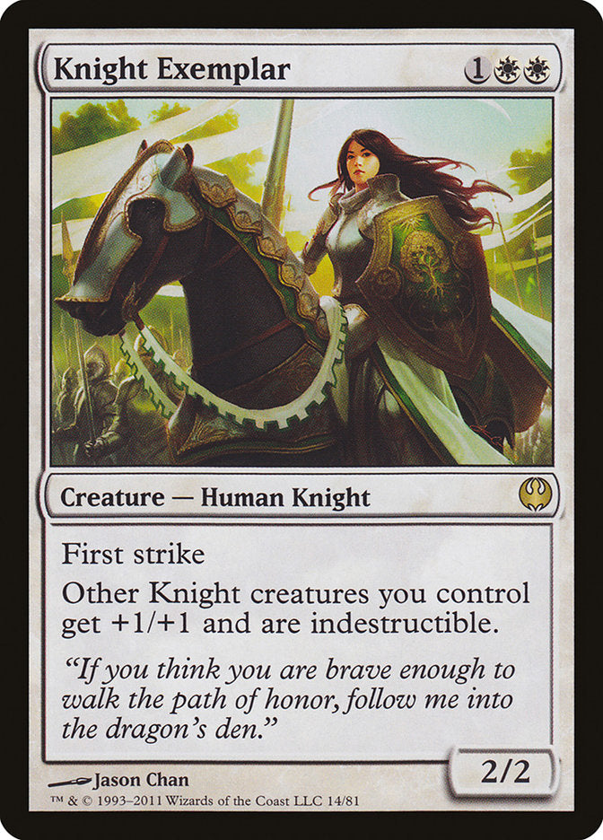 Knight Exemplar [Duel Decks: Knights vs. Dragons] | Exor Games New Glasgow