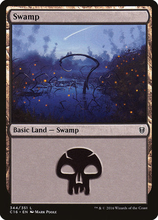 Swamp (344) [Commander 2016] | Exor Games New Glasgow