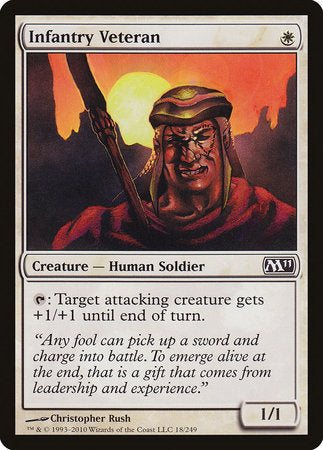 Infantry Veteran [Magic 2011] | Exor Games New Glasgow