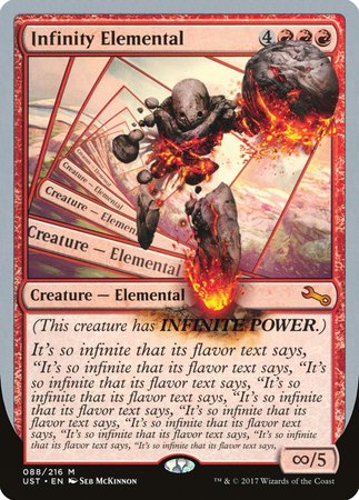 Infinity Elemental [Unstable] | Exor Games New Glasgow