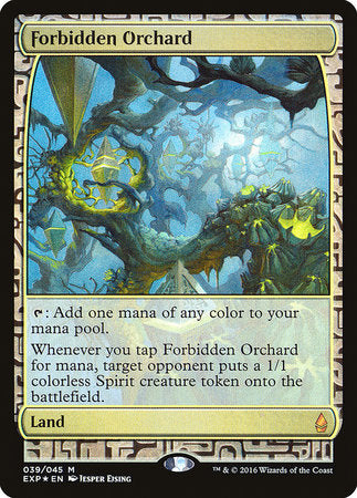 Forbidden Orchard [Zendikar Expeditions] | Exor Games New Glasgow