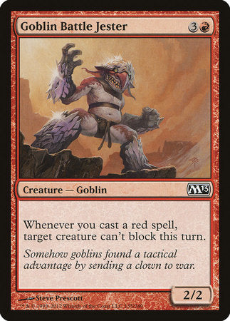 Goblin Battle Jester [Magic 2013] | Exor Games New Glasgow