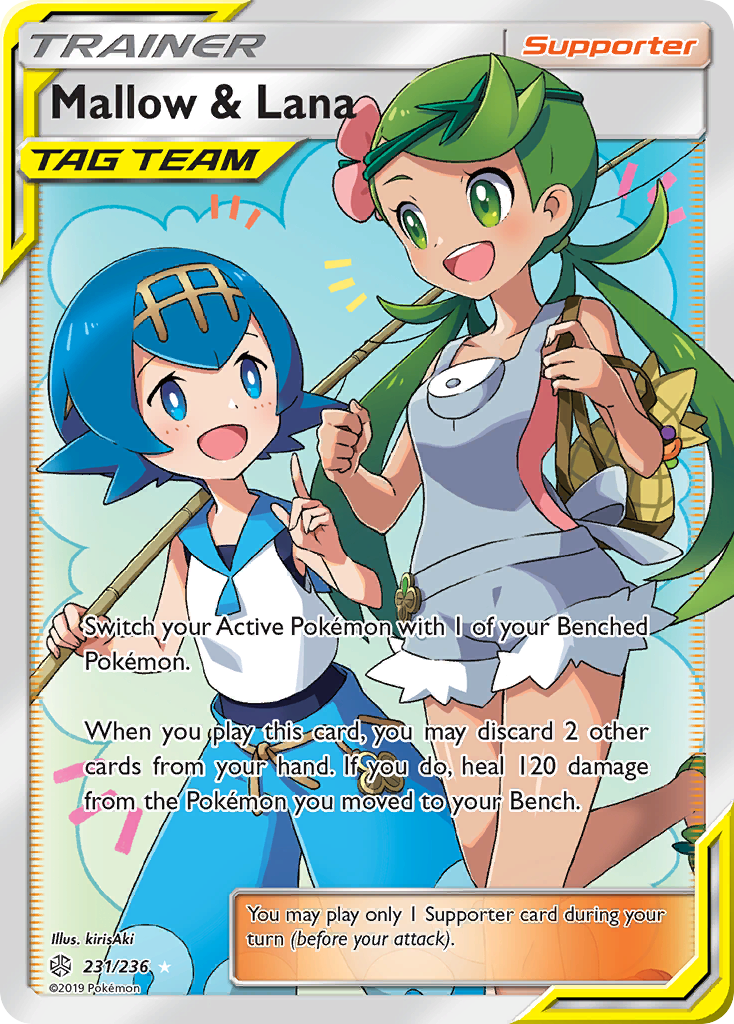 Mallow & Lana (231/236) [Sun & Moon: Cosmic Eclipse] | Exor Games New Glasgow