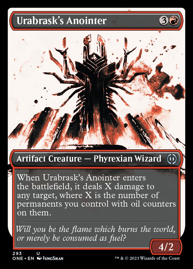 Urabrask's Anointer (Showcase Ichor) [Phyrexia: All Will Be One] | Exor Games New Glasgow