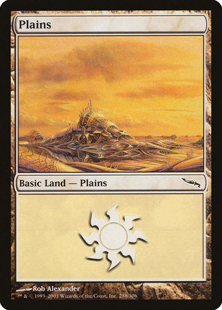 Plains (288) [Mirrodin] | Exor Games New Glasgow