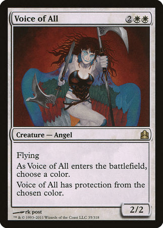 Voice of All [Commander 2011] | Exor Games New Glasgow