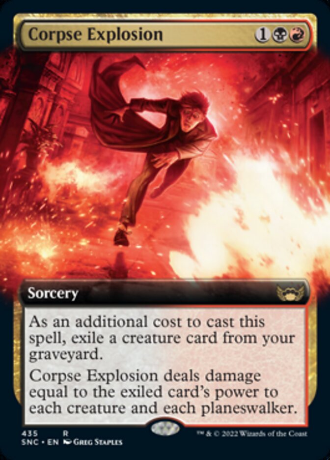 Corpse Explosion (Extended Art) [Streets of New Capenna] | Exor Games New Glasgow