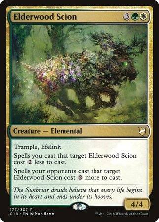 Elderwood Scion [Commander 2018] | Exor Games New Glasgow