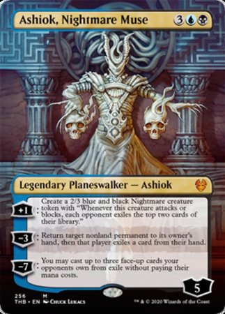 Ashiok, Nightmare Muse (Borderless) [Theros Beyond Death] | Exor Games New Glasgow