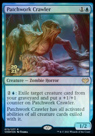 Patchwork Crawler [Innistrad: Crimson Vow Prerelease Promos] | Exor Games New Glasgow