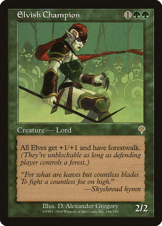 Elvish Champion [Invasion] | Exor Games New Glasgow