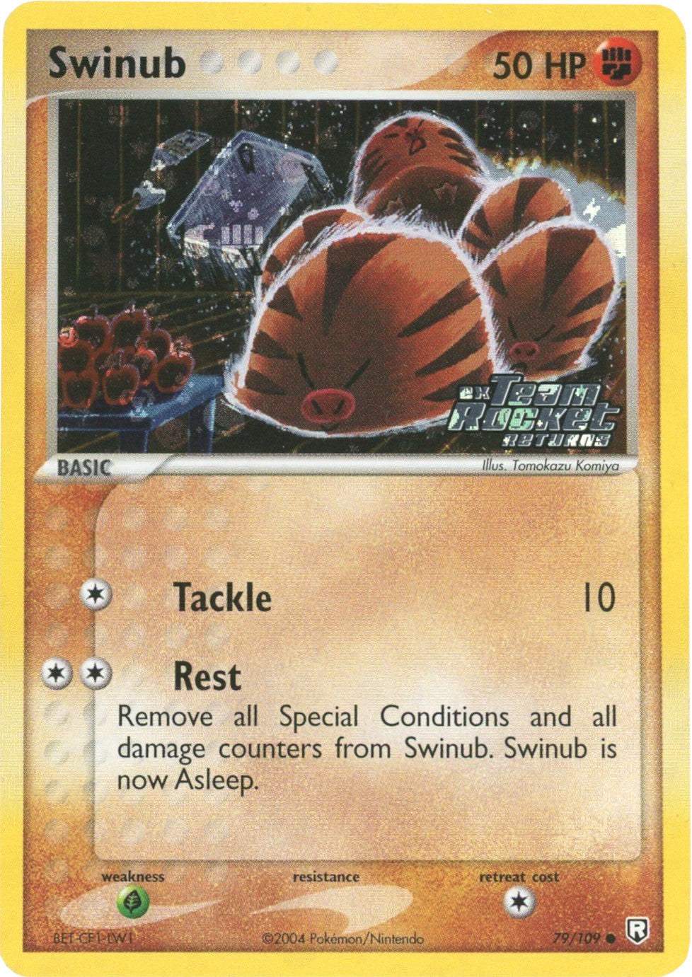 Swinub (79/109) (Stamped) [EX: Team Rocket Returns] | Exor Games New Glasgow