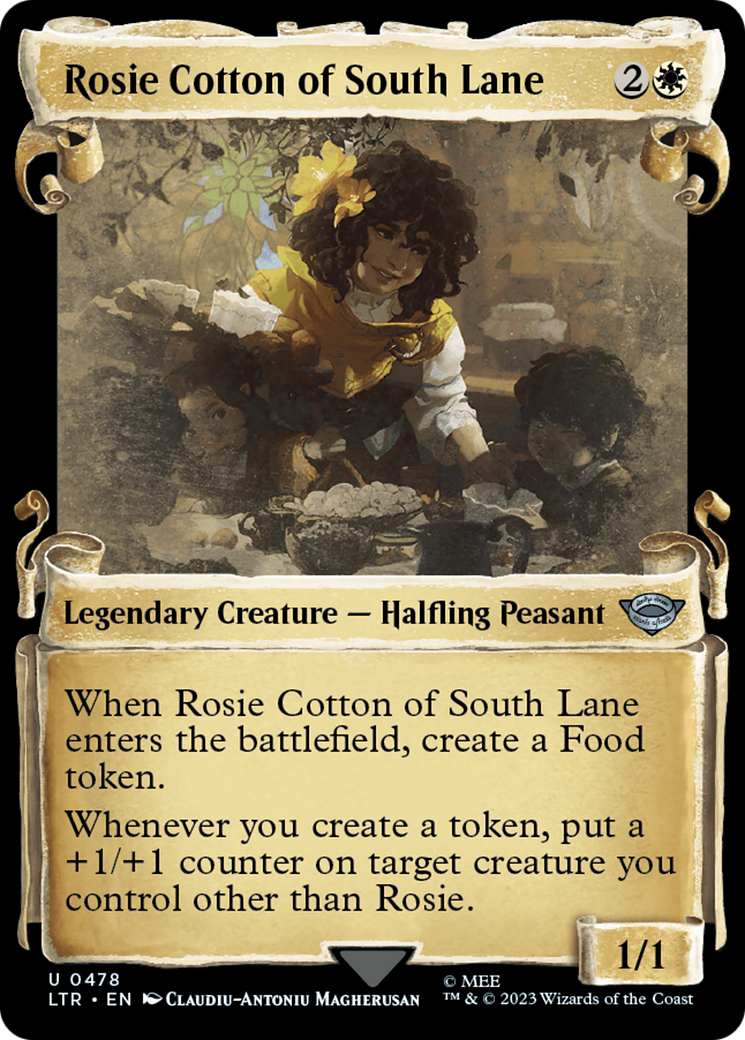 Rosie Cotton of South Lane [The Lord of the Rings: Tales of Middle-Earth Showcase Scrolls] | Exor Games New Glasgow