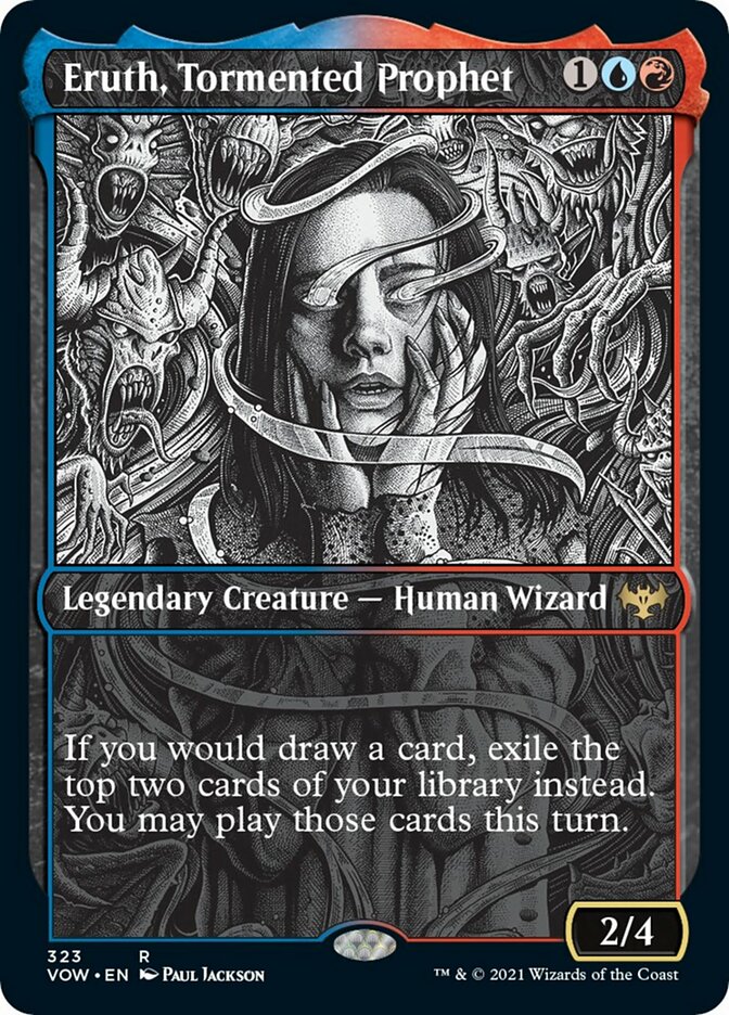 Eruth, Tormented Prophet (Showcase Eternal Night) [Innistrad: Crimson Vow] | Exor Games New Glasgow