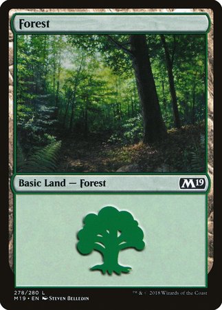 Forest (278) [Core Set 2019] | Exor Games New Glasgow