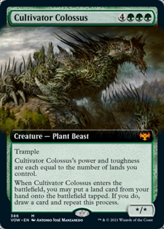 Cultivator Colossus (Extended) [Innistrad: Crimson Vow] | Exor Games New Glasgow