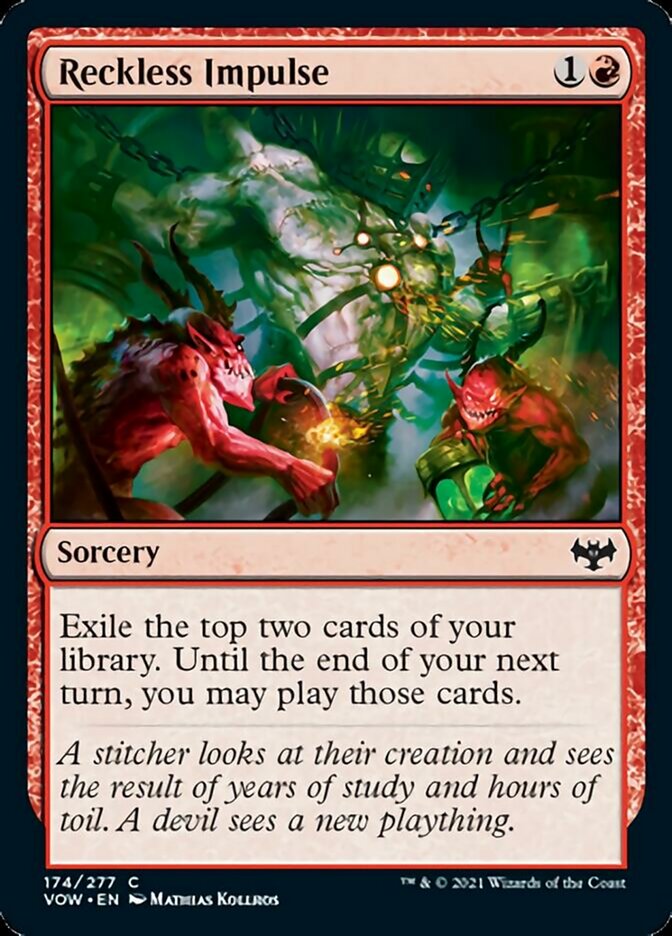 Reckless Impulse [Innistrad: Crimson Vow] | Exor Games New Glasgow