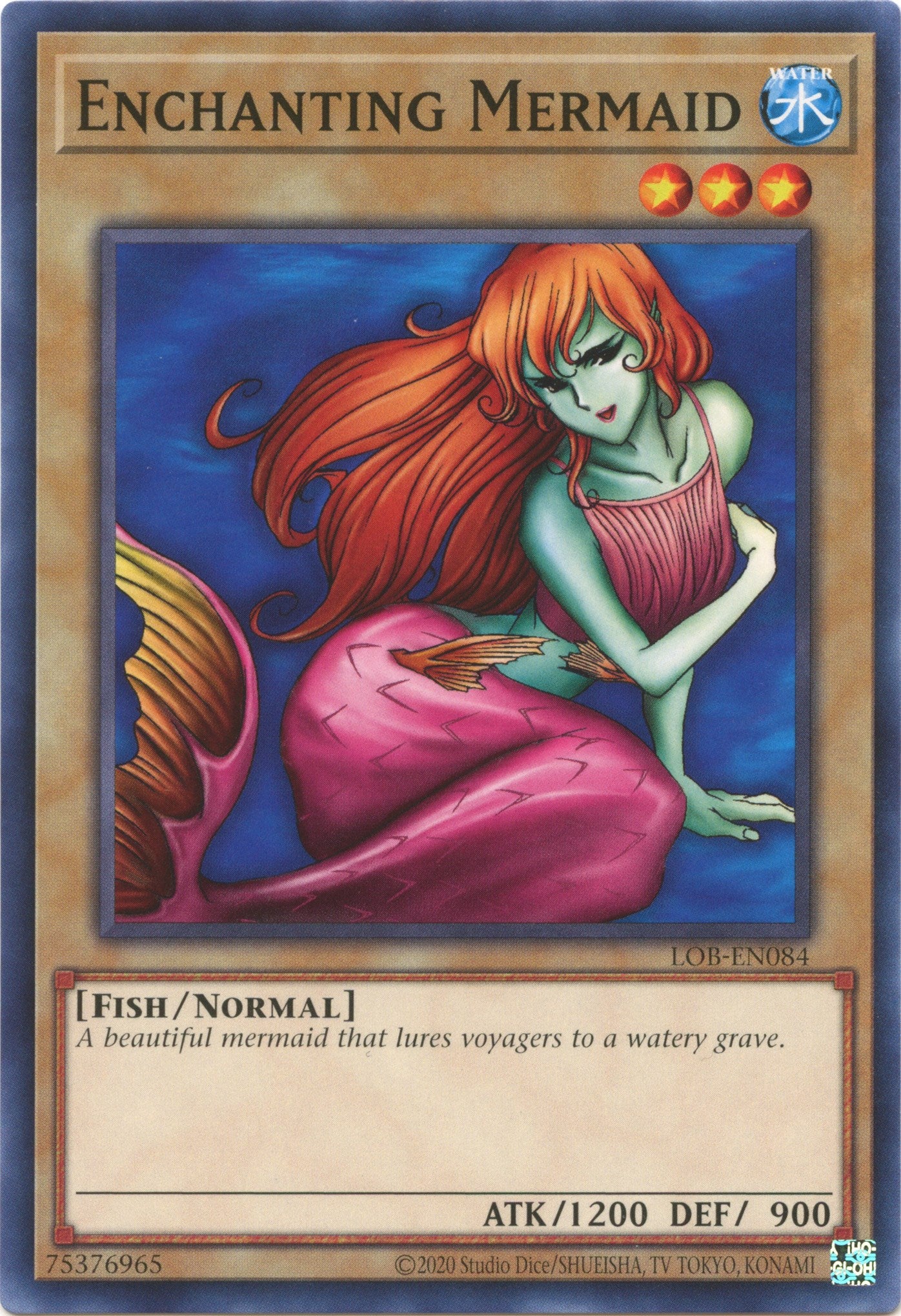 Enchanting Mermaid (25th Anniversary) [LOB-EN084] Common | Exor Games New Glasgow