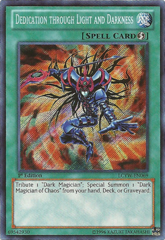 Dedication through Light and Darkness [LCYW-EN069] Secret Rare | Exor Games New Glasgow