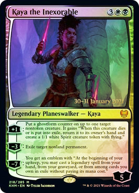 Kaya the Inexorable  [Kaldheim Prerelease Promos] | Exor Games New Glasgow