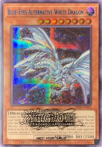 Blue-Eyes Alternative White Dragon [SBPR-EN003] Secret Rare | Exor Games New Glasgow