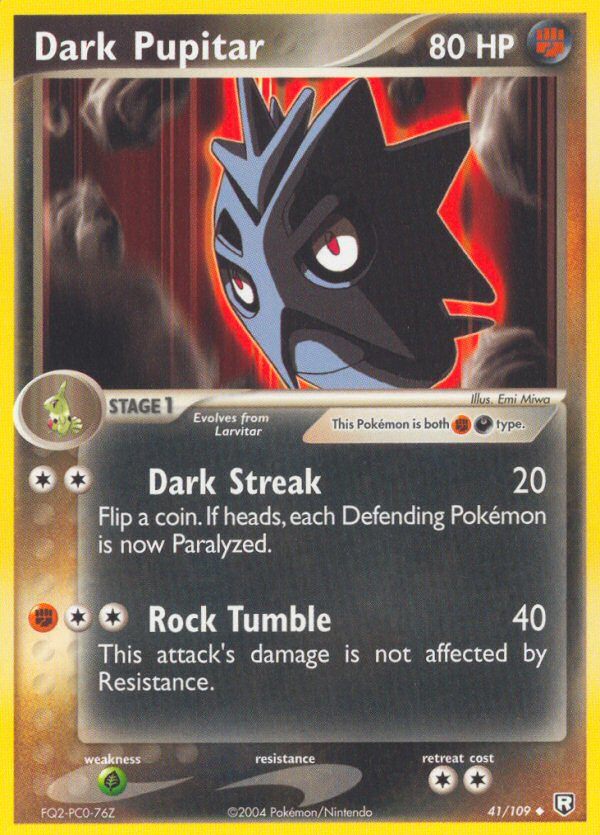 Dark Pupitar (41/109) [EX: Team Rocket Returns] | Exor Games New Glasgow