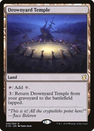 Drownyard Temple [Commander 2019] | Exor Games New Glasgow