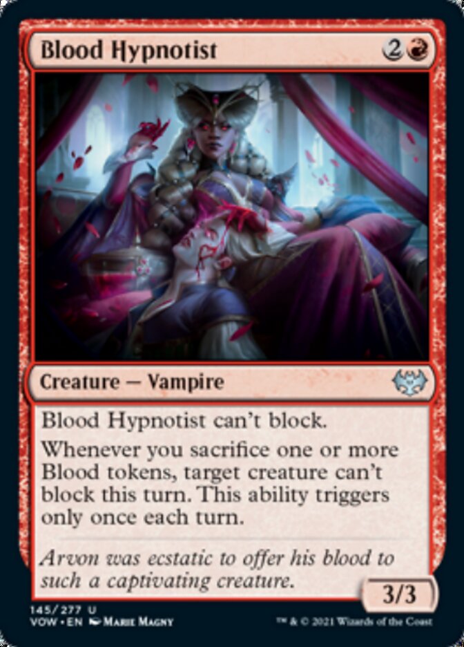 Blood Hypnotist [Innistrad: Crimson Vow] | Exor Games New Glasgow