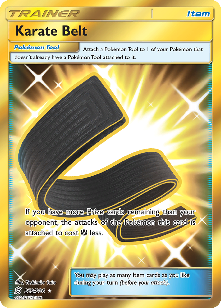 Karate Belt (252/236) [Sun & Moon: Unified Minds] | Exor Games New Glasgow