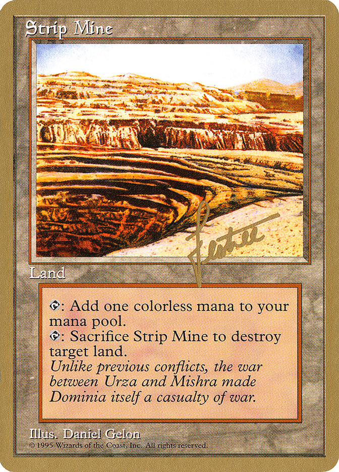 Strip Mine (Bertrand Lestree) [Pro Tour Collector Set] | Exor Games New Glasgow