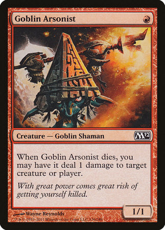 Goblin Arsonist [Magic 2012] | Exor Games New Glasgow