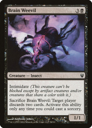 Brain Weevil [Duel Decks: Izzet vs. Golgari] | Exor Games New Glasgow