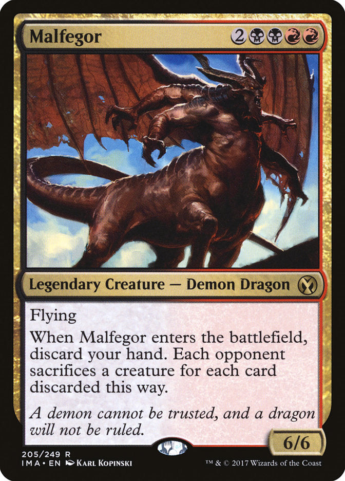 Malfegor [Iconic Masters] | Exor Games New Glasgow