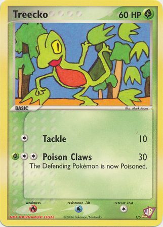 Treecko (1/5) [Kids WB Promos] | Exor Games New Glasgow