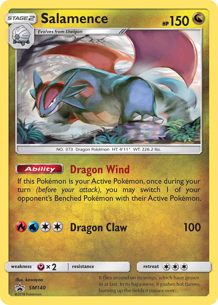 Salamence (SM140) [Sun & Moon: Black Star Promos] | Exor Games New Glasgow