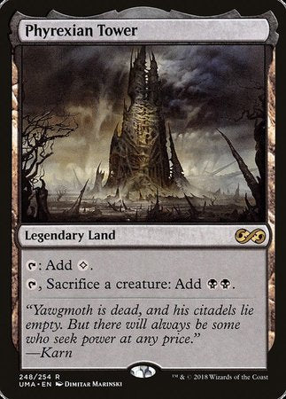 Phyrexian Tower [Ultimate Masters] | Exor Games New Glasgow