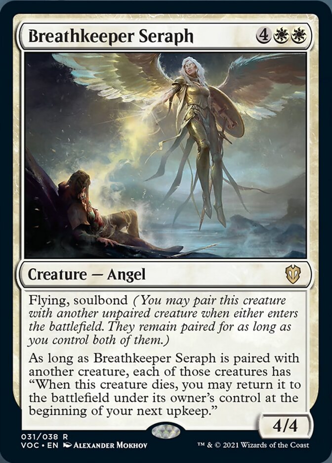 Breathkeeper Seraph [Innistrad: Crimson Vow Commander] | Exor Games New Glasgow