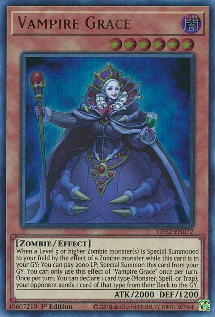 Vampire Grace [GFP2-EN072] Ultra Rare | Exor Games New Glasgow