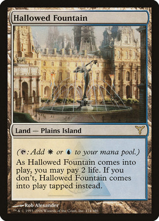 Hallowed Fountain [Dissension] | Exor Games New Glasgow