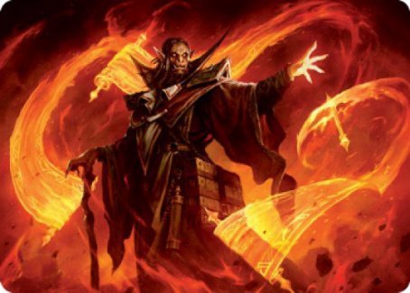 Plargg, Dean of Chaos Art Card [Strixhaven: School of Mages Art Series] | Exor Games New Glasgow