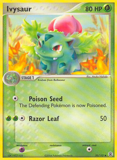 Ivysaur (35/112) [EX: FireRed & LeafGreen] | Exor Games New Glasgow