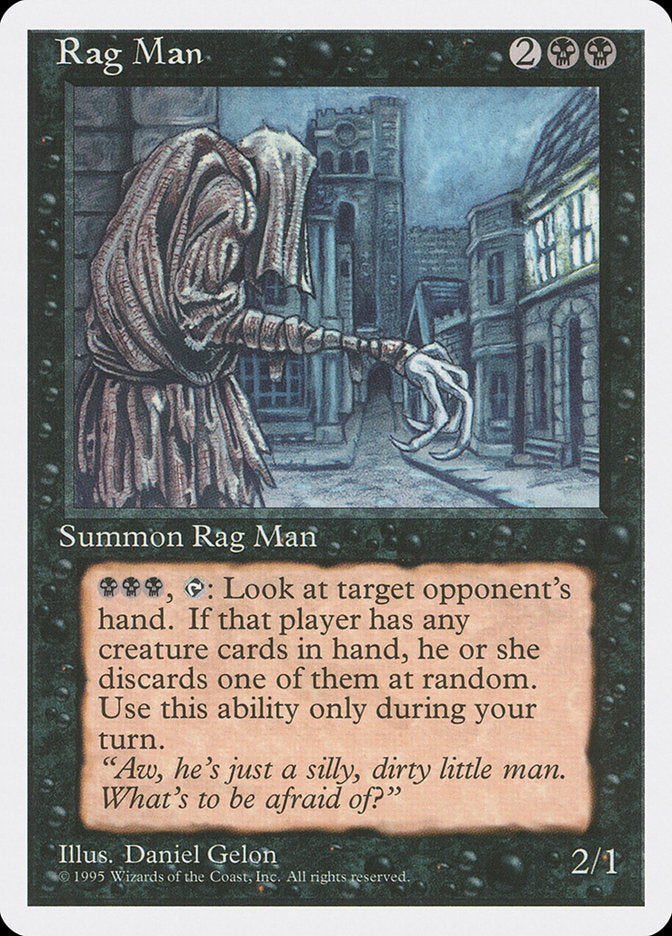 Rag Man [Fourth Edition] | Exor Games New Glasgow