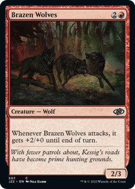 Brazen Wolves [Jumpstart 2022] | Exor Games New Glasgow