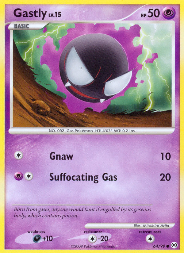 Gastly (64/99) [Platinum: Arceus] | Exor Games New Glasgow