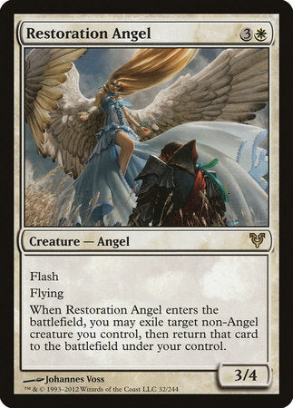 Restoration Angel [Avacyn Restored] | Exor Games New Glasgow